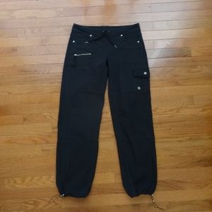 Athleta black small Boyfriend yoga pants joggers